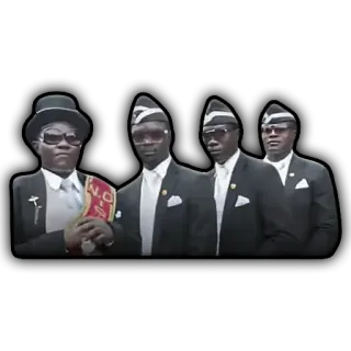 Dancing Coffin (@TgSticker) telegram stickers