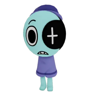 🌖 3a1c61e3 adesivo, desenho animado, personagem, lua, azul, animação telegram sticker