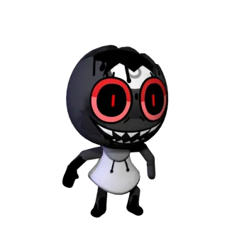 🎳 f10fc46b arrepiante, monstro, desenho animado, personagem, sombrio, malvado, assustador telegram sticker