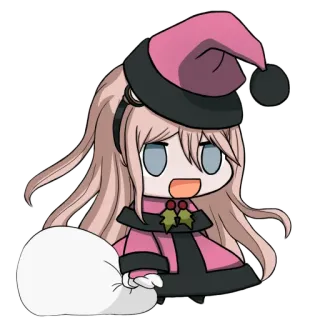 Danganronpa Padoru @Gian_TGX telegram stickers