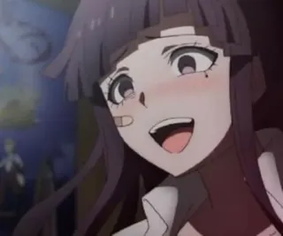 😍 95be34c9 Mikan Tsumiki Danganronpa อนิเมะ, มังงะ, ดันกันรอนปะ, มิคัง สึมิกิ, พยาบาล, น่ารัก telegram sticker