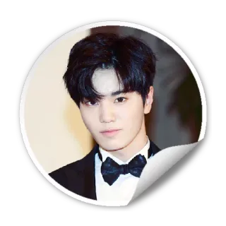 😐 e4ba24fb orang, potret, pria, tuksedo, pakaian formal whatsapp sticker