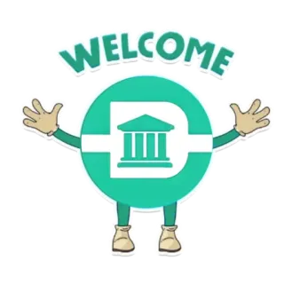 👋 3fceed41 WELCOME welcome, greeting, cartoon, building, symbol telegram sticker