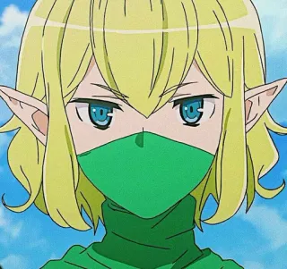 🍀 754c6a78 动漫, 精灵, 漫画, 角色 telegram sticker