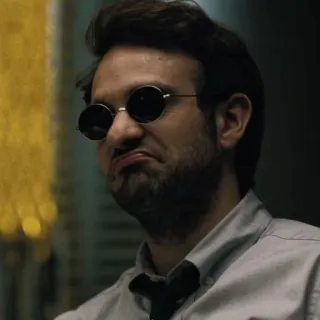 🥊 0ed630cc Daredevil marvel, daredevil, netflix, tunanetra, superhero telegram sticker