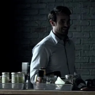 🥊 b13e5ecf Matt Murdock Daredevil pengacara, tuna netra, main hakim sendiri, tersenyum, pria telegram sticker