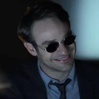 🥊 fb64b357 Daredevil Marvel, superhero, buta, pengacara, Netflix telegram sticker