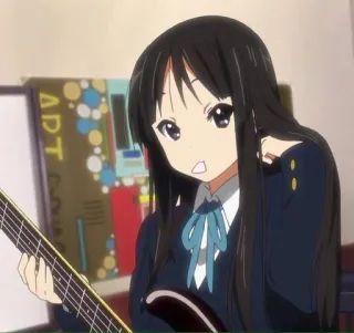 аниме k-on! @gokittygoe :: @fStikBot whatsapp stickers