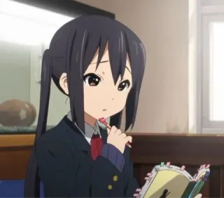 аниме k-on! @gokittygoe :: @fStikBot whatsapp stickers