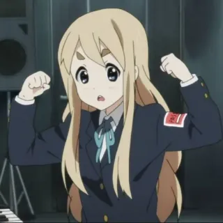 аниме k-on! @gokittygoe :: @fStikBot telegram stickers