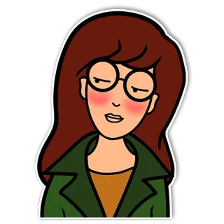 Daria and Jane whatsapp stickers