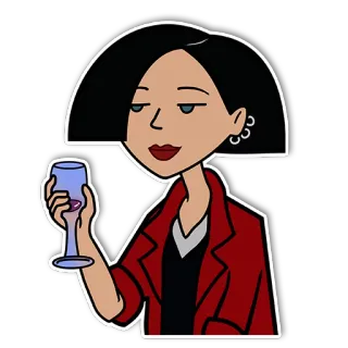 Daria and Jane telegram stickers