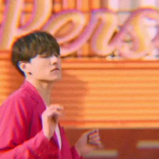 🦋 c38b4f24 Jungkook K-Pop, penyanyi, BTS, musik, idola telegram sticker