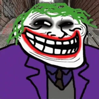 Dark trollge telegram stickers