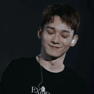 ⛓ 9d097311 EXO exo, kpop, música, cantor, retrato, homem telegram sticker