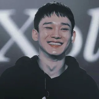⛓ cf08152f Chen Chen, EXO, K-pop, cantor, celebridade, sorrindo telegram sticker