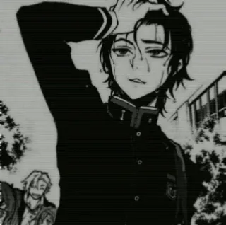 😎 9c9a5366 Anime, Manga, Personaggio, Uniforme scolastica telegram sticker