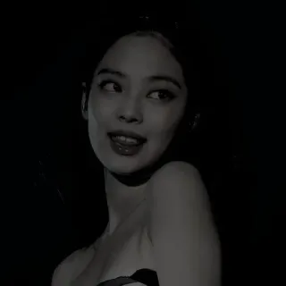 ♟️ ba271782 portrait, woman, person, female, black and white whatsapp sticker