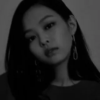 ♟️ ef370a8c person, woman, portrait, monochrome, earrings, black and white whatsapp sticker