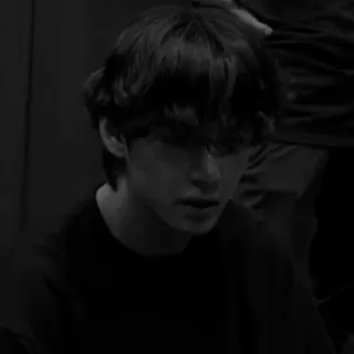 🔔 497a0e0b kpop, pria, orang, monokrom, potret telegram sticker