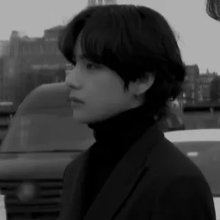 🔔 5fec1d0a V V, BTS, K-pop, penyanyi, idola, selebriti, potret telegram sticker