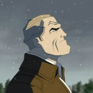 🦇 a5e0082d мужчина, снег, холод, анимация, зима telegram sticker