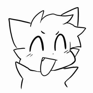 😸 13135a3e cat, animal, cartoon, cute, happy, funny telegram sticker
