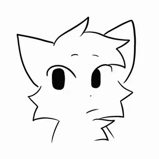 💋 1d78cafb furry, anthro, cartoon, cat, animal, sticker, cute, character telegram sticker