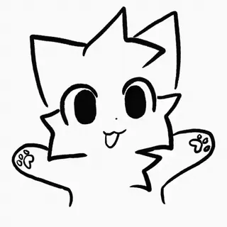 🐈 f94673d9 cat, cartoon, animal, cute, furry, kawaii telegram sticker