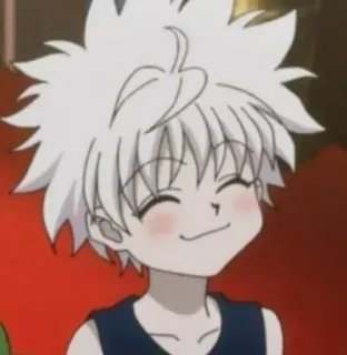 📎 30002dbc Killua Zoldyck Hunter x Hunter Anime, Manga, Killua, Hunter x Hunter, Nhân vật, Nụ cười telegram sticker