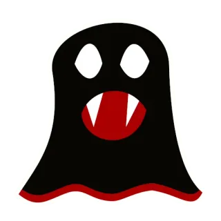 😮 36c90a64 ghost, spooky, monster, halloween, horror, vampire telegram sticker