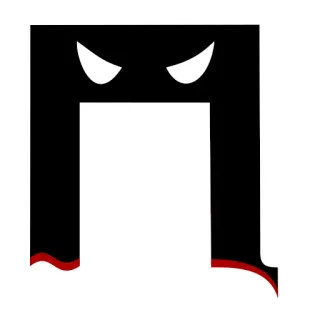 ⚠️ 4757a3da monster, evil, creature, scary, cartoon, eyes, teeth telegram sticker