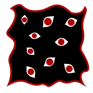 🧛 b3588657 eyes, horror, creepy, surveillance, watching, occult, gothic, dark telegram sticker