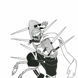 🐙 298ddd25 Killer Bee Naruto Anime, Manga, Ninja, Espadas, Acción, Killer Bee telegram sticker