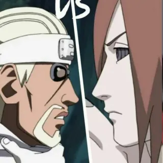 🐙 bf950e64 VS Anime, Personajes, Versus, Comparación telegram sticker