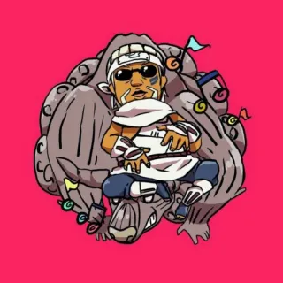 Killer bee / No Name telegram stickers