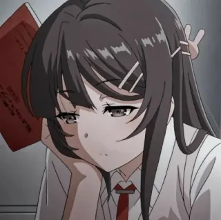 -mai sakurajima telegram stickers