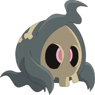 💀 51e287de Duskull Pokemon pokemon, Duskull, spettro, creatura, mostro, anime, gioco telegram sticker