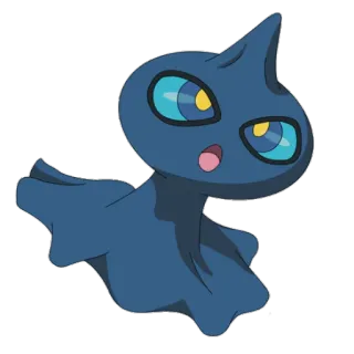 👿 5724f8ac Misdreavus Pokemon pokemon, mismagius, spettro, carino, videogioco telegram sticker