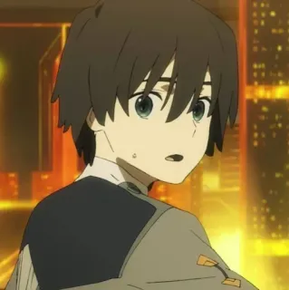 🍓 139ab9ac Darling in the Franxx anime, character, franxx, hiro, darling, zero two telegram sticker