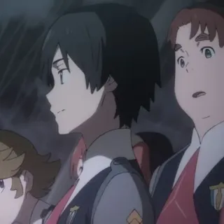 🕊 9a124ac3 anime, animation, cartoon, characters, male telegram sticker