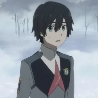 🕊 d39ea360 Hiro Darling in the Franxx anime, character, hiro, darling in the franxx telegram sticker