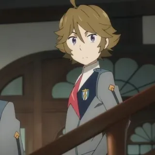 🥢 1cec24da Mitsuru Darling in the Franxx anime, character, Mitsuru, Darling in the Franxx telegram sticker