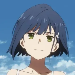 🥢 623d5f15 Ichigo Darling in the Franxx Ichigo, Darling in the Franxx, anime girl, anime character, waifu telegram sticker