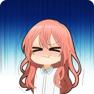 😖 6771b248 Anime, Manga, Cartoon, Personage, Meisje, Schattig telegram sticker