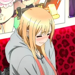 ☺️ de0288d8 Anime, Meisje, Blond, Personage, Cartoon telegram sticker