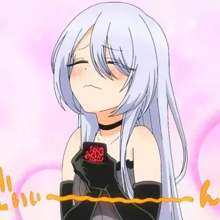 ☺️ ebb0312e さいいーん Anime, Meisje, Uitdrukking, Schattig telegram sticker