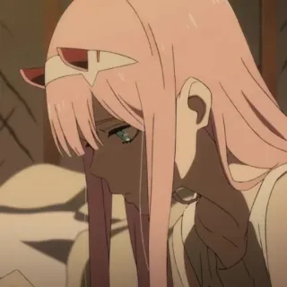 Darling In The Franxx 4 , By : @ZzZzBB telegram stickers