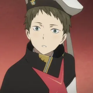 🍢 2e838c13 Anime, Masculino, Uniforme, Personagem, Desenho animado telegram sticker