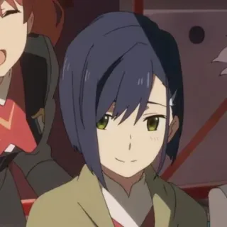 🍡 bfeefb46 Ichigo Darling in the Franxx Anime, Personagem, Garota, Ichigo, Darling in the Franxx telegram sticker